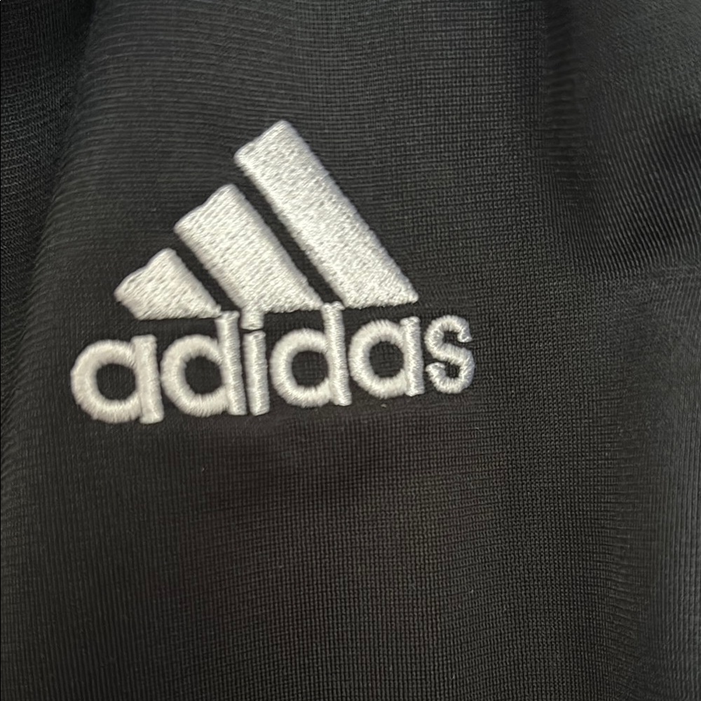 Adidas Black Jacket with White Accents - Picture 5 of 5